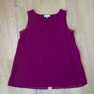 1. State Rich Burgundy Tank Top